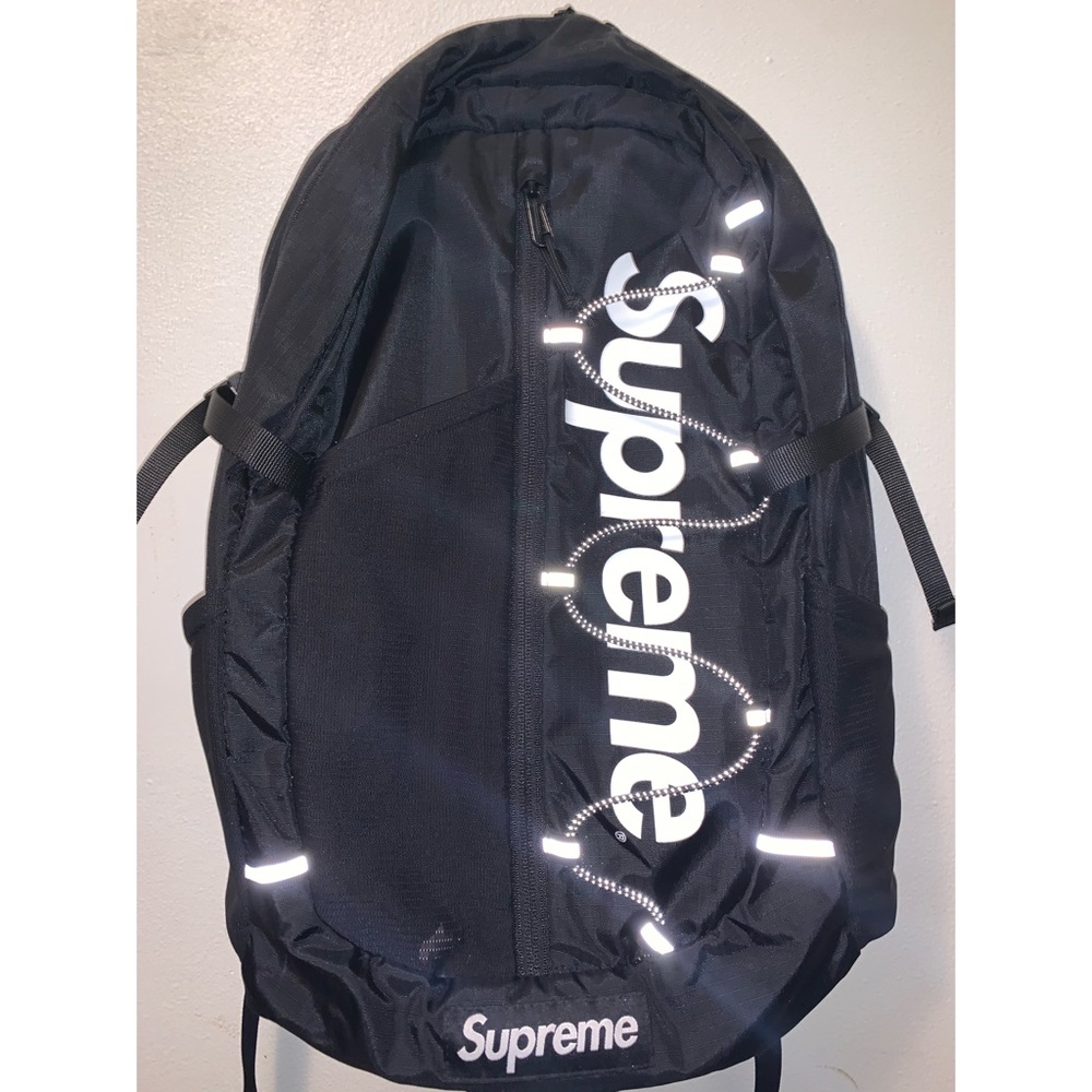 Supreme SS17 Backpack Black